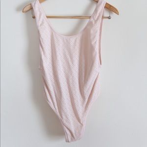 Light Pink Body Suit